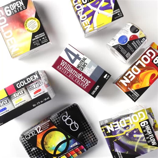 Golden Artist Colors, Inc. | Looking to try a new paint line but not sure where to start? Introductory sets are a convenient and affordable way to explore the variety... | Instagram