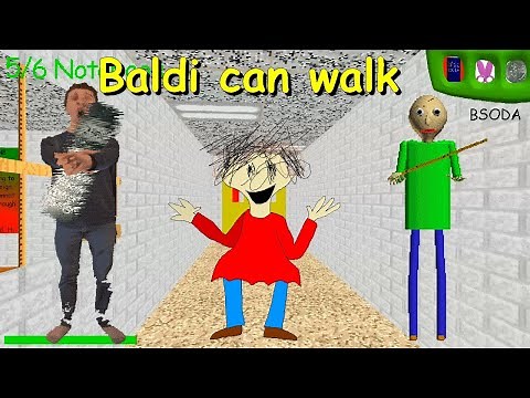 Baldi can walk (FOR REAL THIS TIME)! - Baldi's Basics V1.4.3 Mod