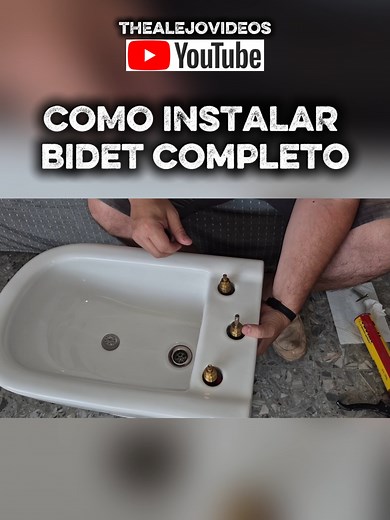 Instalación Completa de un Bidet Paso a Paso