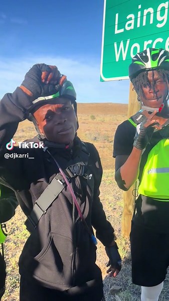 UPDATE!!! 12 days on the road, 320km to go 💪🏽 #GautaBMX #karrination #djkarri