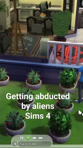 GETTING ABDUCTED BY ALIENS IN SIMS 4