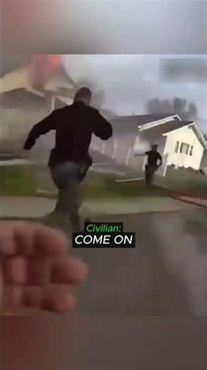 Hero Civilians Rescue Firefighter From Massive Explosion