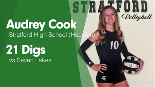 Audrey Cook Game Report: vs Cypress Falls