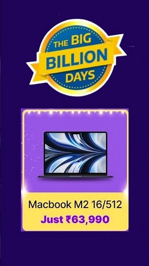 Macbook Air M2 price in sale at ₹60,864🔥| Macbook m2 price in bbd sale #ytshorts