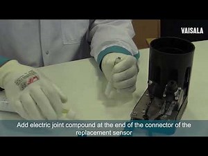 Vaisala Mobile Detector MD30 Support Video - Replacing Air Temperature and Humidity Sensor