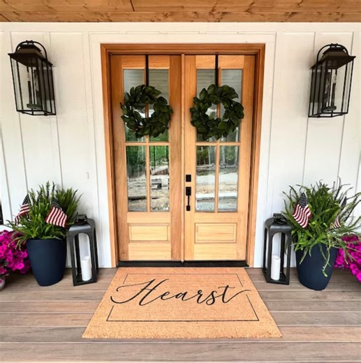 X-LARGE Double Door Doormat, Customized Coir Doormat, Extra Long Doormat, Extra Large Doormat, 60" Doormat, Extra Wide Welcome Mat, Custom - Etsy