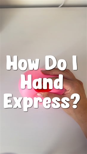 Gabriella Parisi on Instagram: "🖐️ How to hand express breast milk (or colostrum!) 💛 Learning to hand express can take a bit of practice — and that’s totally okay! 🤲 Start by making a “C” shape with your thumb and fingers just outside the areola (the darker area around your nipple). ⬇️ Push back gently toward your chest wall, 🤏 then squeeze your fingers together for about 2 seconds, 💨 and release for 2 seconds before repeating. ✨ You can collect the colostrum or milk using a small syringe —