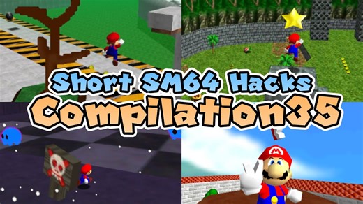 [Motchy]Short SM64 Hacks Compilation 35 [Savestateless]
