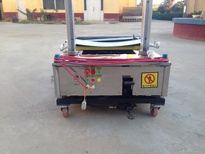 [Hot Item] Automatic Wall Cement Plaster Render Machine
