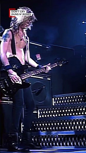🔫 GUNS N' ROSES🌹- Don't Cry ( TOKYO 1992) #gunsnroses #lyrics #rock #music #concert