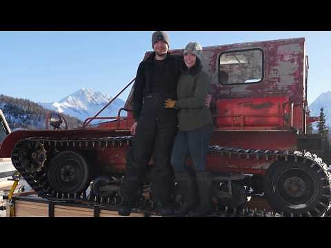 50-Year-Old Snowcat to Reach Our Cabin | Remote Alaska