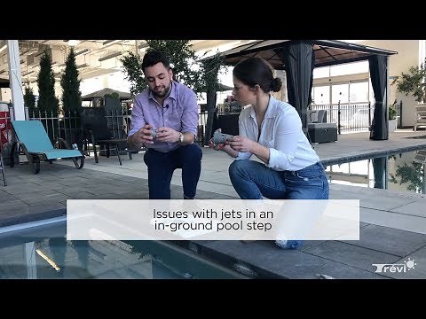 Issues with jets in an in-ground pool step
