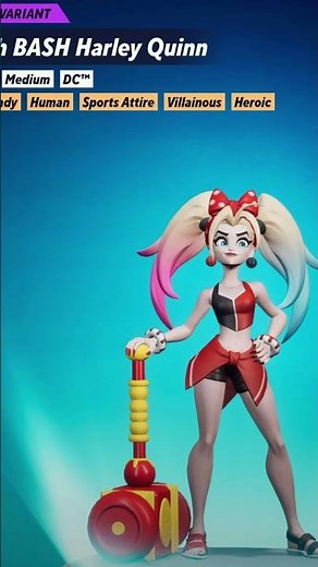 Harley Quinn Beach Bash Skin #MultiVersus Reveal