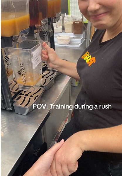 Boost Juice Training Session for Athletes