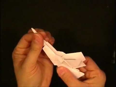 Awesome Origami Jet that flies: F-18 Hornet