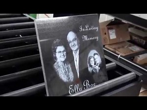 KERN Z12 Monument and Stone Laser Etching Machine