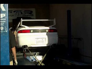 1992 Mitsubishi 3000GT VR-4 16T street-tuned dyno run