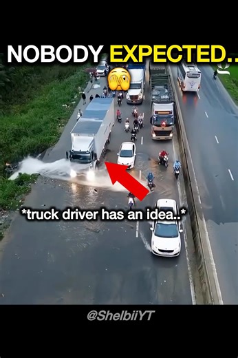 Truck Driver Kindness Will Satisfy You…🤯#respect #shorts