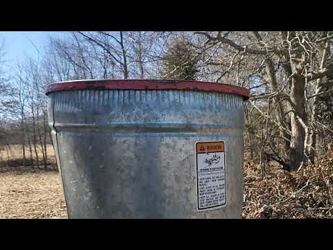 Broadcasting red clover on neighbors hay field.