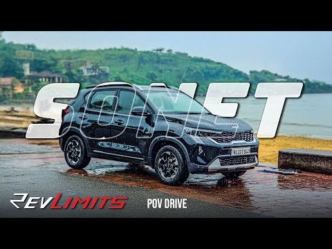 2025 Kia Sonet HTX Diesel AT | 1.5L CRDi 114 BHP | POV Drive + Review | RevLimits #revlimits