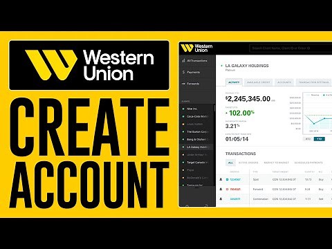 How to Create Account in Wester Union (2025) Verify & Security
