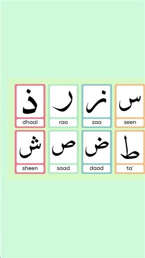 Flashcard Hijaiyah - 1 #hurufhijaiyyah #hurufhijaiyah #bukumewarnai