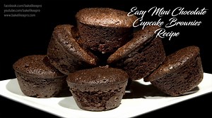 Easy Mini Chocolate Cupcake Brownies Recipe If you love brownies ! 😍 Super easy to make ! and super yummy ! I hope you enjoy my video recipe ! and if you did, PLEASE share, it helps me out greatly ! Thanks so much !! 😊 | Bake Like A Pro