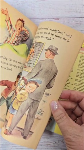 Vintage Little Golden Book from 1957! 🍎 #backtoschool #littlegoldenbook