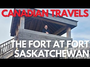 The Historic Fort at Fort Saskatchewan, Alberta