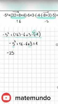 Order of operations #mathematics #mathworld #orderofoperations