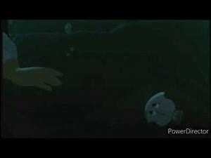 beauty and the beast:the enchanted chirstmas underwater scenes