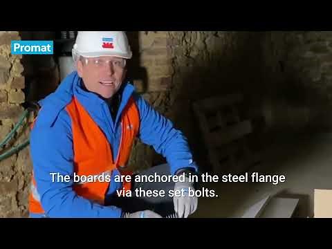 PROMATECT®-H | Stahlflanschbekleidung F 90-A | schnell und unkompliziert