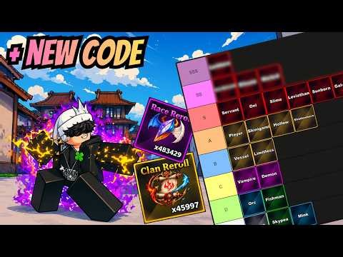 TIER LIST OF THE BEST RACES & CLANS RIGHT NOW + NEW CODE | SAILOR PIECE ROBLOX