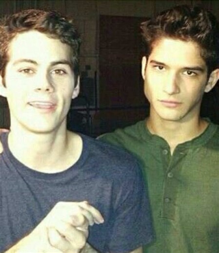 these 2 omg #dylanobrien #tylerposey #dylanandtyler #teenwolf #viral | Dylan O'Brien
