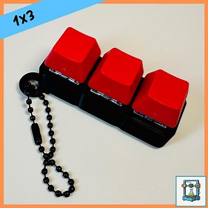 Fidget Keyboard Clicker 1x3 - ASMR Sensory Stress Relief Toy - Fidget Gift- Stocking Stuffer - Birthday Gift - Party Favor - Etsy