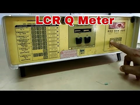 LCR Q Meter Experiment