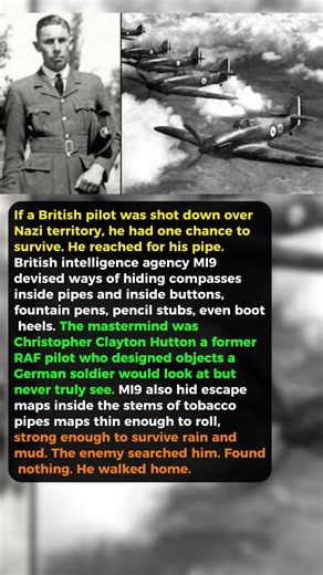 Every Time a RAF Pilot Lit His Pipe, He Was Holding a Secret That Could Save His Life