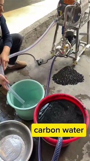 Plate Filter Press Filtration Test | Black Water to Clean Water