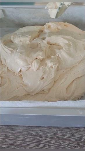 You know the cake will be amazing when the cake batter looks so this good