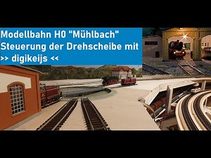 Modelleisenbahn H0 digikeijs DR5052 Steuerung Roco Drehscheibe / TrainController 9 / Z21