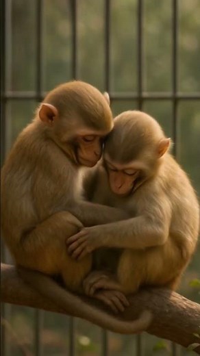 Cutest Monkey Couple Ever ❤️🐒 | Zoo Love Moment