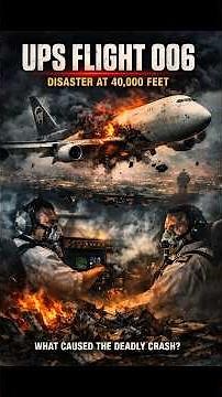 UPS Flight 006: The Cargo Fire That Brought Down a Boeing 747 | Lithium Battery Aviation Disaster