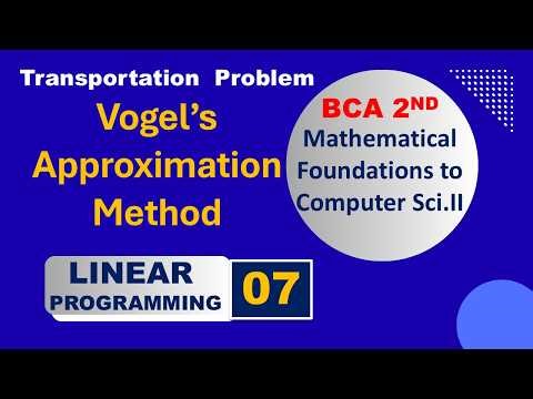 Introduction to Vogel Approximation Method | Transportation Problem | VAM kya hai | BJ SCHOLARS