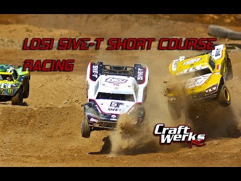 LOSI 5IVE-T (5T) 1/5 SCALE SHORT COURSE RACING!!