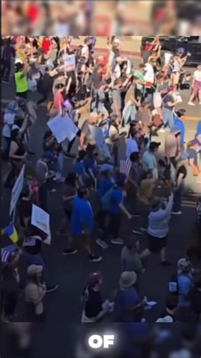 Massive Protest Erupts in Los Angeles | October 18, 2025 #viralvideo