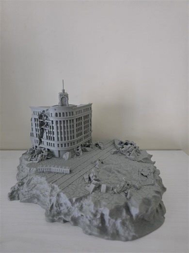 Ginza Godzilla Diorama Model, Tokyo Destruction Scene Replica, Kaiju Movie Display Sculpture Collectible, Ginza Tokyo Japan, Godzilla Model - Etsy