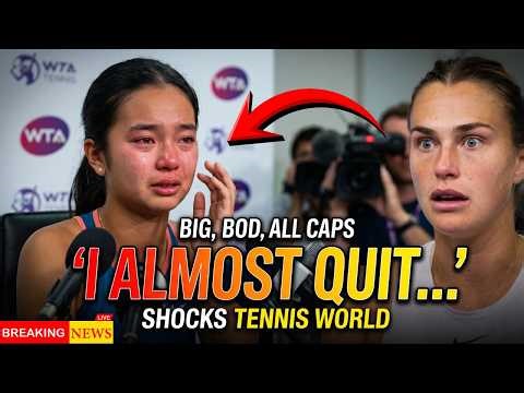I Almost QUIT…” — ALEX Eala Drops Emotional Bombshell In Press Conference