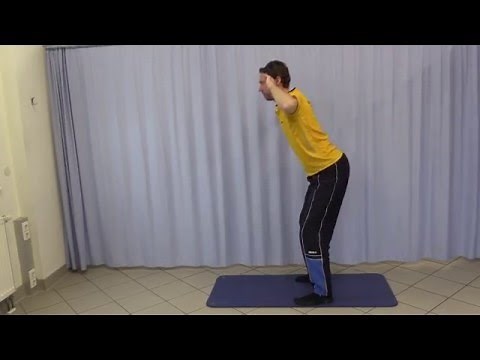 Rumpfbeugen im stehen