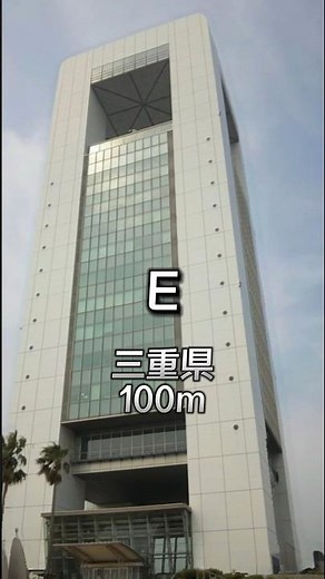 都道府県別ビルの高さ