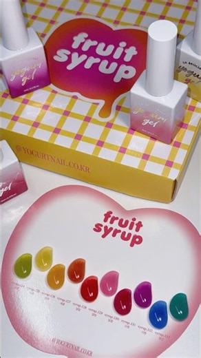Unbox & swatch Yogurt Nail’s Fruit Syrup Collection with me! 🍓